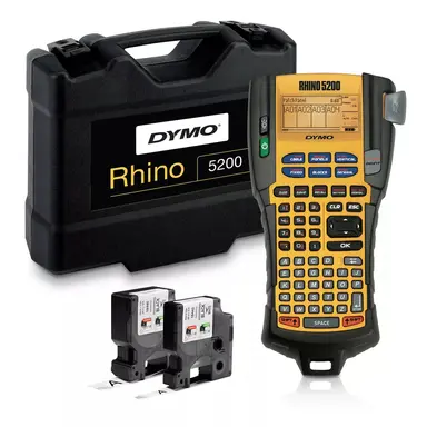 Rhino 5200 Industrial Labeling Tool. Includes Rhino 5200 and Carrying Case 3/4