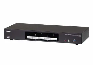 4-PORT USB3.0 4K Dual-View Displayport Kvmp Switch.