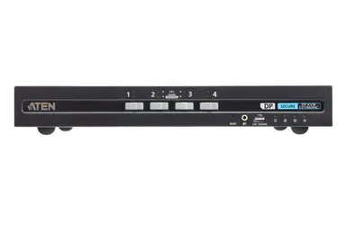 4-PORT USB DP Singlel Display PP4.0 Secure KVM W/ Cac Support
