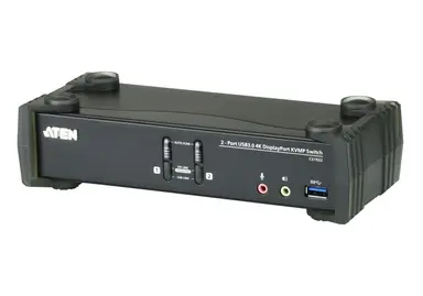 2-PORT USB3.0 4K Displayport Kvmp Switch