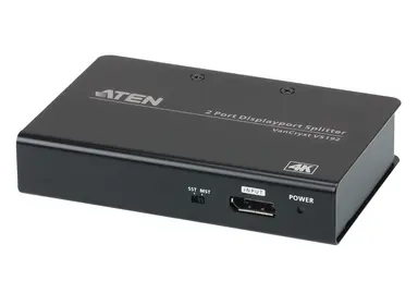 2-PORT 4K DISPLAYPORT SPLITTER WITH MST/SST