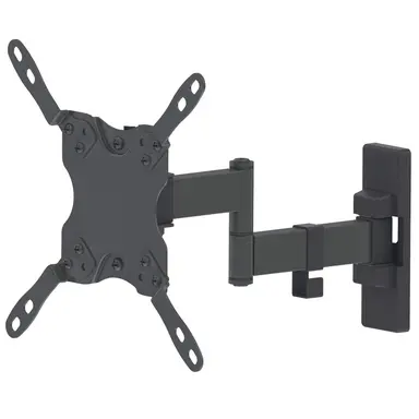 Universal Flat-Panel TV Articulating Mount Double Arm Supports One 13 to 42 TV