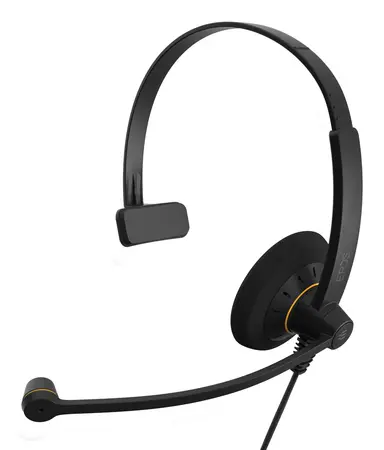 Single-Sided Headset USB Connectivity UC Optimized and Skype for Business and