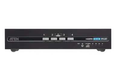 4-PORT USB HDMI Dual Display PP4.0 Secure KVM W/ Cac Support