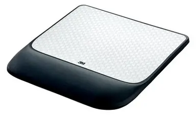 3M PRECISE MOUSE PAD WITH GEL WRIST REST, MW85B, BATTERY SAVING DESIGN, GEL COMF