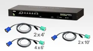 CS1308 - KVM Switch - Ports Qty: 8 - External