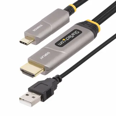 30FT (9.15M) USB-C to HDMI 2.0 Active Optical Cable (AOC) 4K 60HZ CL3 Rated U