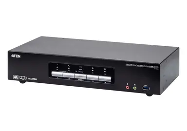 4-PORT USB3.0 4K Displayport Triple Display Kvmp Switch