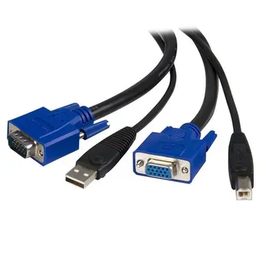 Connect VGA and USB-Equipped Computers to a KVM Switch Using a Single Cable - 10