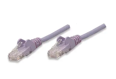 1 FT Purple CAT5E Snagless Patch Cable