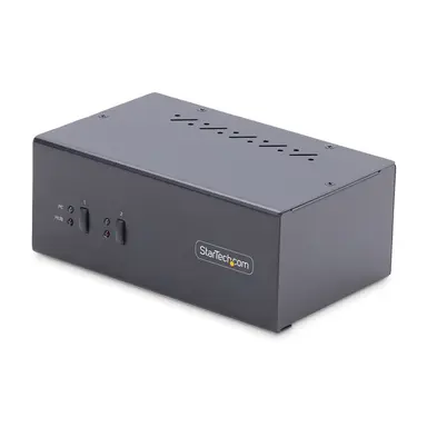 2-PORT Dual-Monitor Displayport KVM Switch 4K 60HZ 2X USB 5GBPS Hub Ports 2X