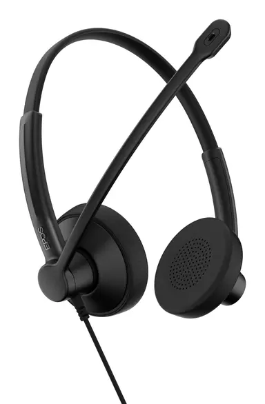 Entry-Level USB Headset Ultra-Light Weight Binaural/Stereo