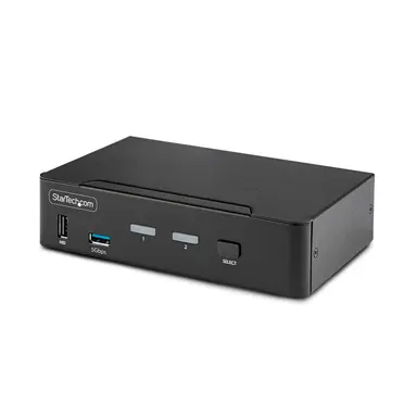 2-PORT Displayport KVM Switch 8K 60HZ / 4K 144HZ Single Display DP 1.4 2X US