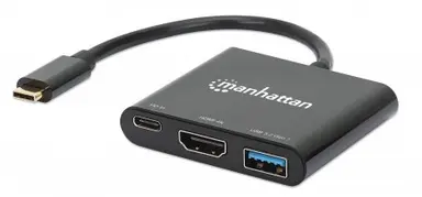 USB-C to HDMI 3-IN-1 Docking Converter with Power Delivery