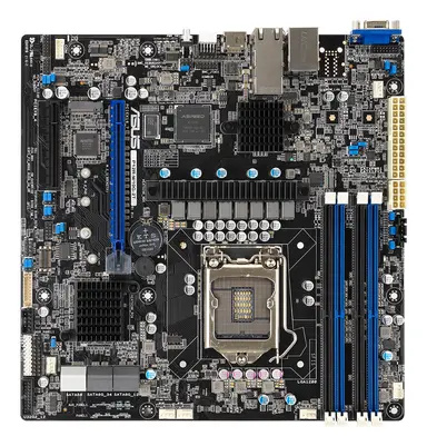 ASUS P12R-M/10G-2T//SP Xeon C252 Microatx 4DIMM ASMB10