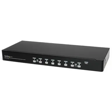 A Complete 8-PORT USB KVM Kit Including All Necessary Cables and Accessories -