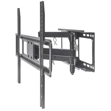 Universal LCD Full-Motion Wall Mount Holds One 37 to 70 Flat-Panel or Curved TV