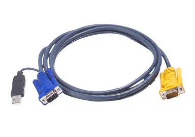 6 PS2 to USB Intelligent KVM Cable SPHD15M to VGA & USB a