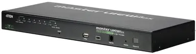 8-PORT PS/2-USB KVM on the Net with 1 Local/Remote User Access