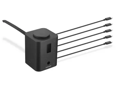 Chrome Smart Charger Charges UP to 5 Chromebooks with 1 USB-C Power Adapter Con
