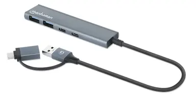 4-PORT USB 3.0 Type-C / Type-A Combo Hub 2X2