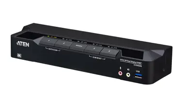 4-PORT USB3.0 8K Dual-View Displayport Kvmp Switch