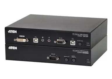 The CE680 IS a DVI Optical KVM Extender That Overcomes Length Restrictions of ST