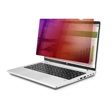 14IN 16:9 Gold Laptop Privacy Screen Reversible Filter W/Enhanced Privacy Comp