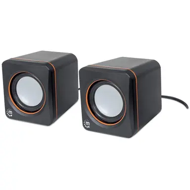 Manhattan 2600 Series Speaker System - Speaker - 6WATT - 90 - 20000 - 80DB - Bla