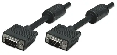 MH Svga HD15 M/M 30FT Ferrite Cores