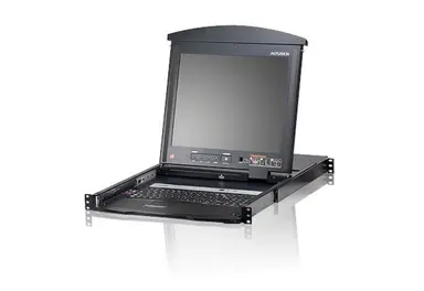 17 8-PORT CAT5 LCD KVM