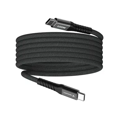 Sync & Charge 100W Magnetic Cable - Black