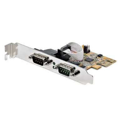 Connect Serial RS232 (DB9) Devices with This PC Serial Card. Supports 16C1050 UA