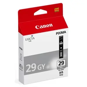 PGI-29 Gray Ink Tank - Cartridge - for the Pixma PRO-1 Inkjet Photo Printer