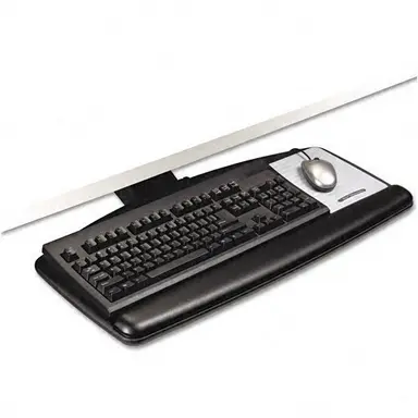 ADJUSTABLE KEYBOARD TRAY KNOB 23IN TRACK
