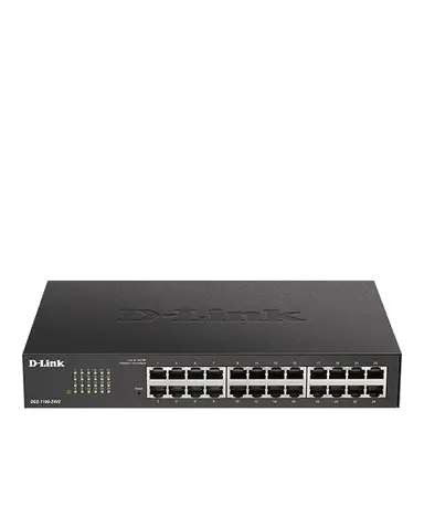 DGS-1100-24V2 24-PORT Gigabit Smart Managed Switch 24 X 1G Ports Segregate Dif