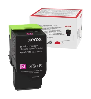Genuine Xerox Magenta Standard Capacity Toner Cartridge Xerox C310 Color Printe