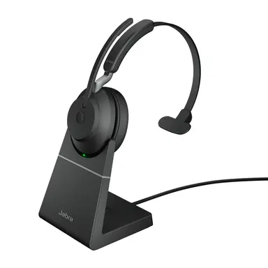 Jabra EVOLVE2 65 LINK390A UC Mono Stand Blk NA