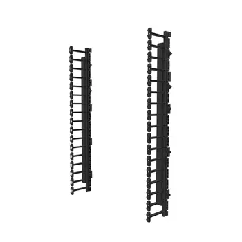 The Vertical Cable Management Kit for 12RU Swing-Out Wall-Mount Cabinet IS a Set