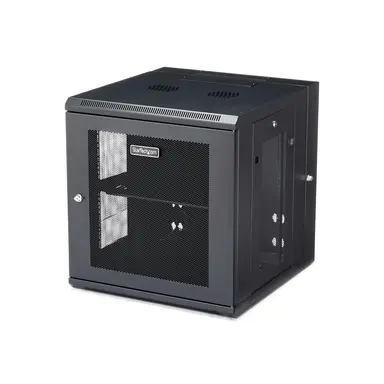 Wall-Mount Server Rack for Rackmount Equipment - Flexible Data Rack Features a H