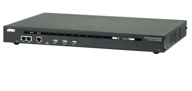 8-PORT Serial Console Server with Dual Power/LAN - DC Model