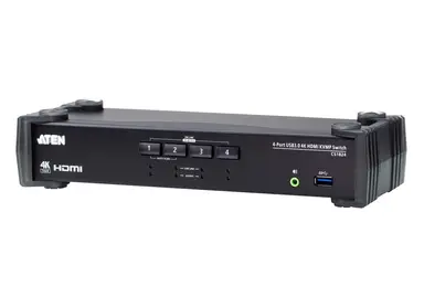 4-PORT 4K60 Single View HDMI Kvmp