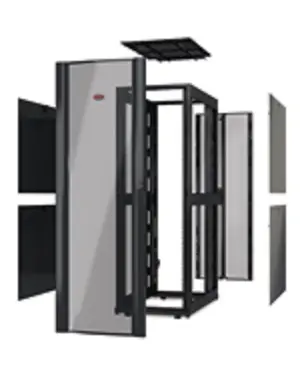 Netshelter SX 42U 750MM Wide X 1070MM Deep Enclosure Without Doors Black