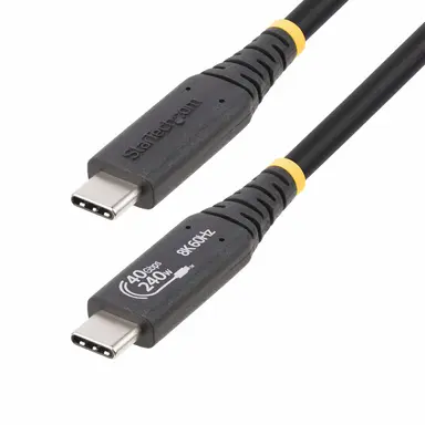 1M (3.3FT) USB4 Cable USB-IF Certified USB-C Cable 40GBPS 240W PD 3.1 8K 60H
