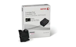 Xerox Colorqube Ink Black Colorqube 8870 (6 Sticks) North America