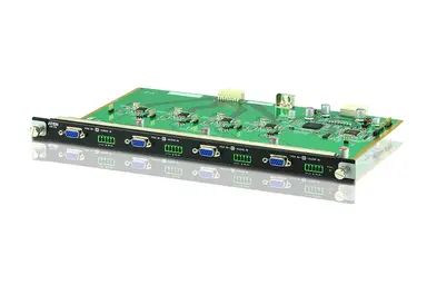 Connects UP to 4 VGA or Component Inputs; Supports Rgbhv / Rgbs/ Ycbcr/ Ypbpr in