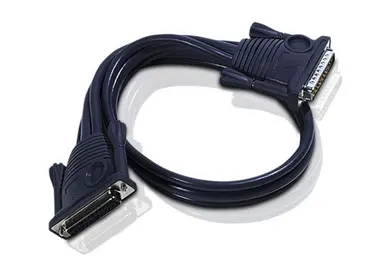 Stacking Cable - DB-25 (M) - DB-25 (F) - 50 FT