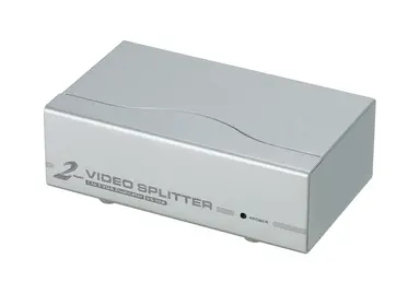 2-PORT VGA SPLITTER (350MHZ) - VS92A - IMPEDANCE 75 OHMS - MAX. DISTANCE UP TO 3