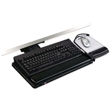 ARM RAISES PLATFORM UP TO 10 ABOVE THE MOUNTING SURFACE FOR STANDING OR SITTING