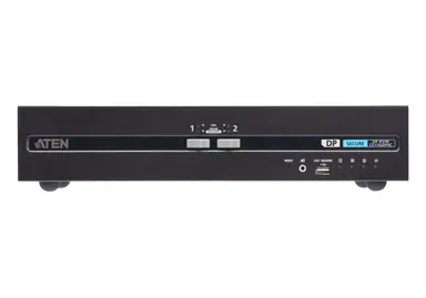 2-PORT USB DVI Dual Display PP4.0 Secure KVM W/ Cac Support